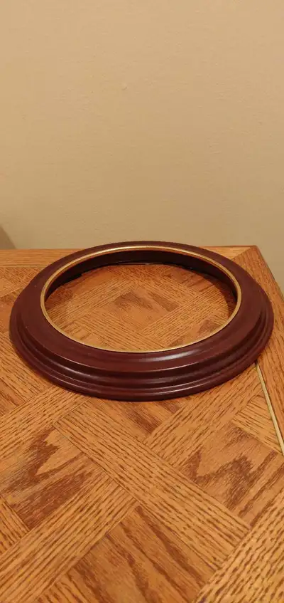 Vintage Van Hygan & Smithe 11.25" Brown Wood Frame, View more