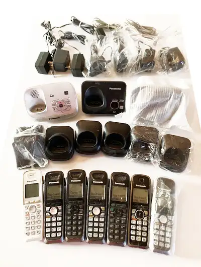 PRIX RÉDUIT Ensemble de téléphones sans fil maison Panasonic, View more