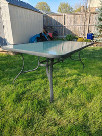 Large rectangle patio table, 6ft×39.5"