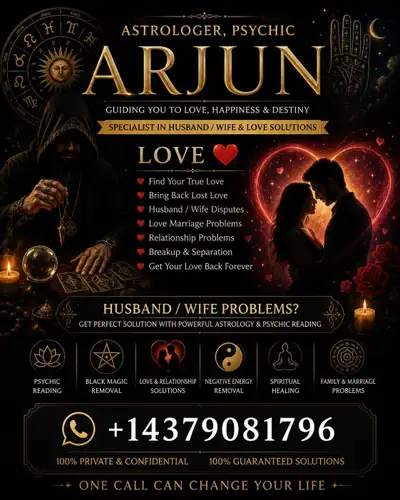 Indian Astrologer serving Master ARJUN , View more