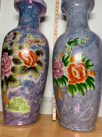 A pair of chines vases