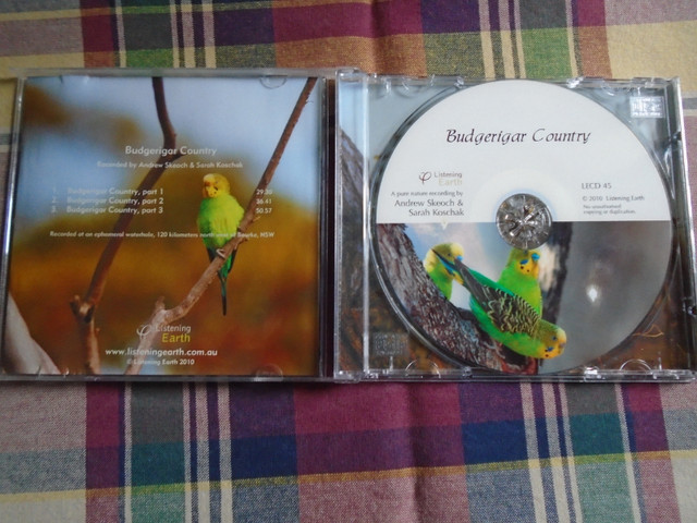 Budgie Nature Sounds CD in Birds for Rehoming in City of Halifax - Image 2