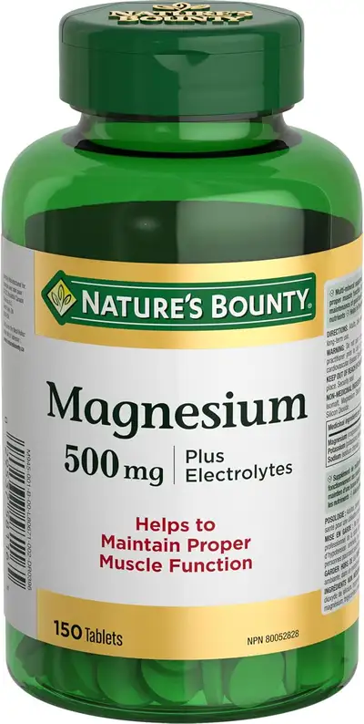 NATURE'S BOUNTY Magnesium Plus Electrolytes, 500 mg, View more