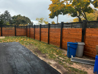 Fencing and decking 
