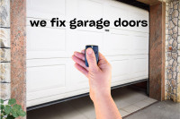 Garage door keypad!or opener install today!