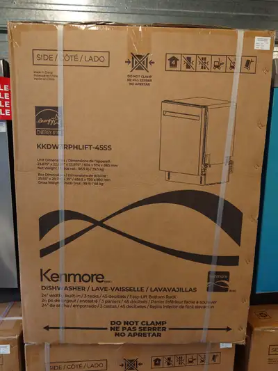 Kenmore "24" Stainless Steel Dishwasher on Sale‼️ WARRANTY IS INCLUDED Market Price: $699 ✔️ Our Pri...