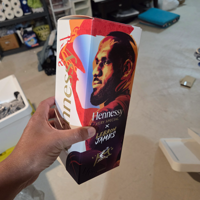 Hennessy LeBron James limited edition box only. Collectors edition box. no bottle $20 obo Located Mi...