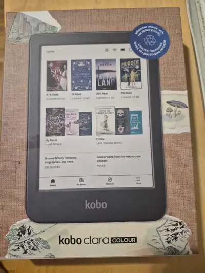 BNIB)6" Kobo Clara Colour E-Reader , View more