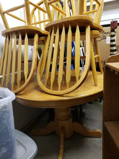 dinning set round table 4 chairs, View more