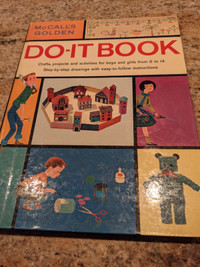 Vintage McCalls Golden Do-It Book of Crafts