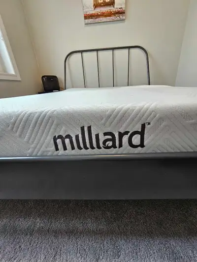 Double Mattress + IKEA Bed Frame – Excellent Condition, View more