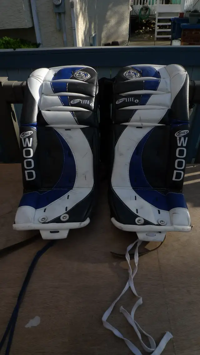 Hockey Goal pads and gloves (Youth) in Hockey in Calgary - Image 2