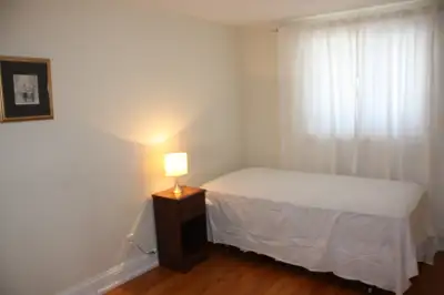 FURNISHED BEDROOM in a NICE TWO STORY SEMI DETACHED HOMES AND CLOSED AT CARLINGWOOD MALL AND near ST...