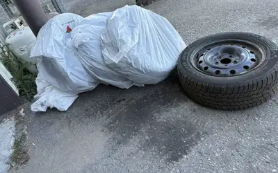 * 4 MotoMaster Winter Tires for sale on steel rims * Size: 205/55R16 * Good tread remaining * No lea...