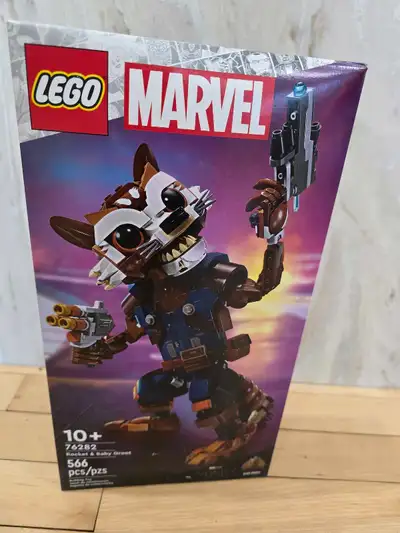 LEGO Marvel Rocket & Baby Groot, View more