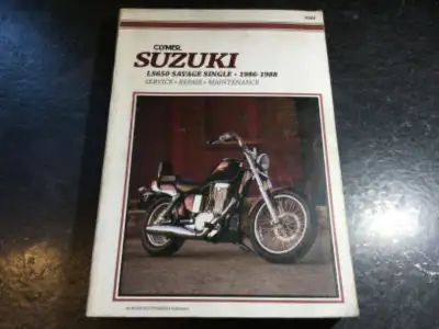 1986-1988 Suzuki LS650 Savage Single Service Repair Maintenance Manual M384 Table of Contents: QUICK...