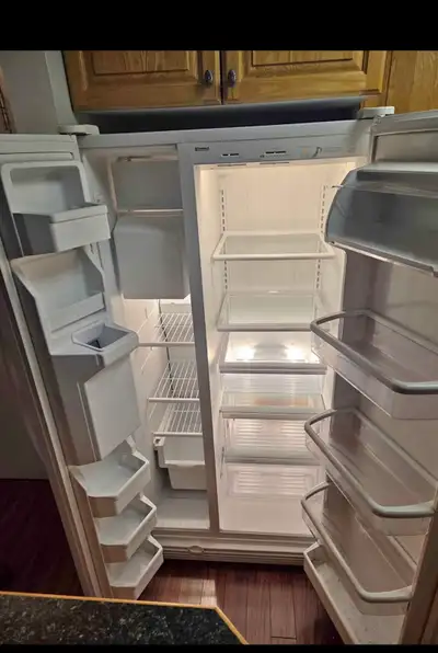 Kenmore side-by-side refrigerator mint, View more