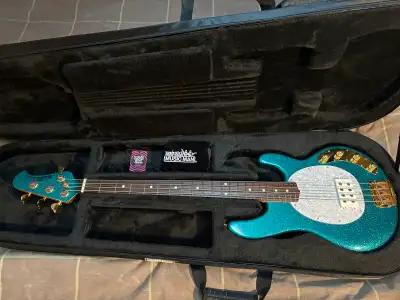 2024 Ernie Ball Music Man Stingray Special 4H - Ocean Sparkle, View more