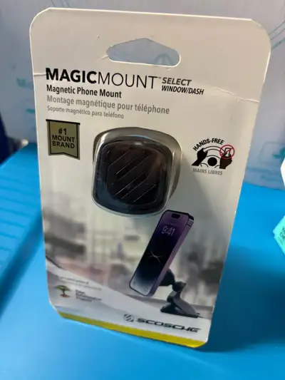 Scosche Magic Mount Magnetic Phone Mount,New, View more