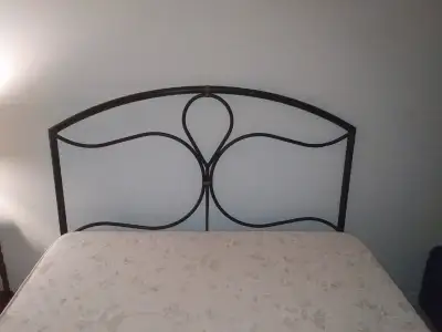 Double Bed Mattress, Box Spring, Frame, and Headboard Set, View more