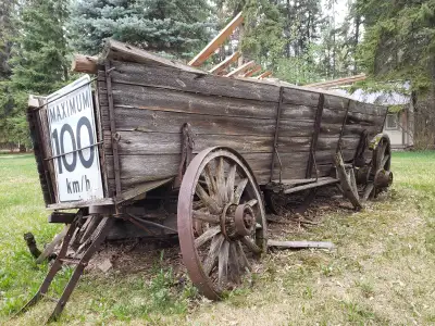 Antique Grain Wagon Parts, View more