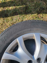 Mazda 18" rims with Michelin all season tires