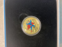 Superman gold coin