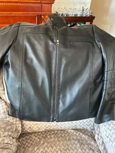 Soft 100% leather jacket purchased in Spain