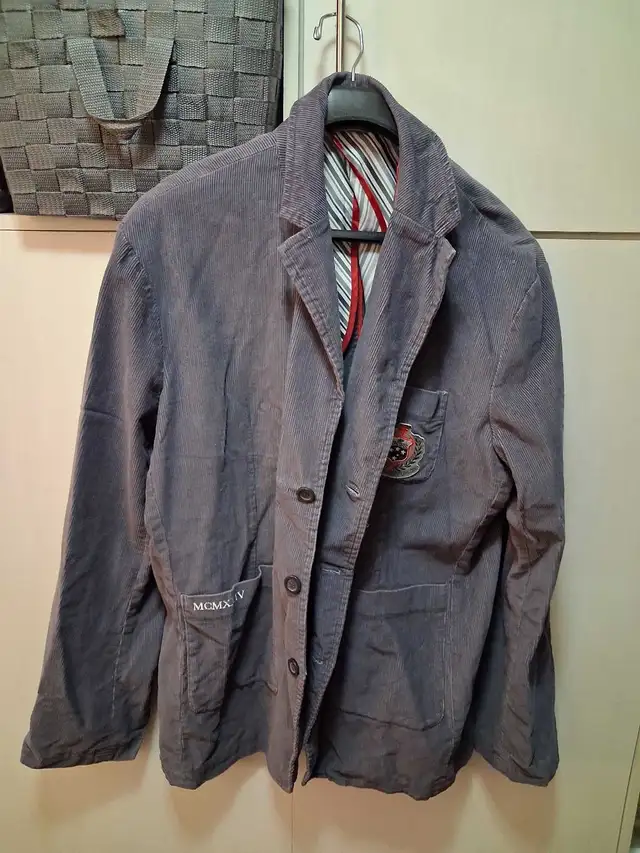 PUMA Corduroy Alumni Preppy Jacket - MEN'S XL (FITS LIKE XXL)