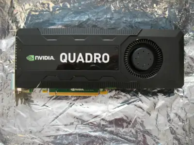Quadro K5000 workstation video card., View more