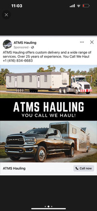 Hauling Services  , Towing , Transportation , Truck for hire 