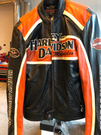Beautiful Womens Harley Davidsons leather jacket