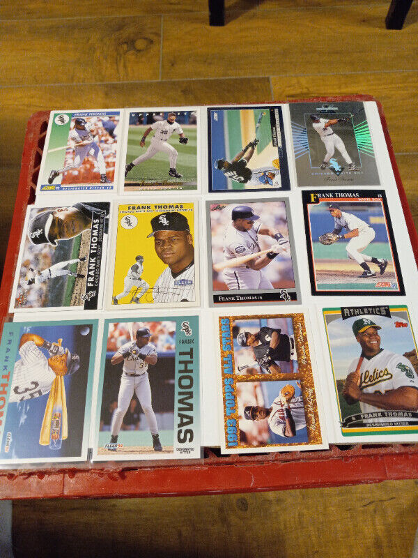Vintage Baseball Cards Frank Thomas HOF Lot of 24 NM in Arts & Collectibles in Trenton - Image 4