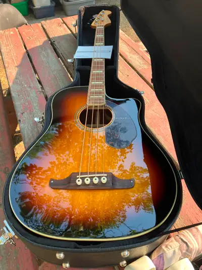 The bass was bought as a gift and never used so is in As New condition. You can check out the specs...