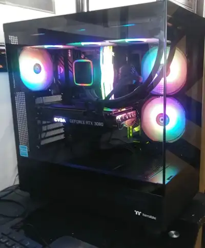 Très puissant PC gamer Ryzen9 3950x, rtx 3080, RAM 32G, View more