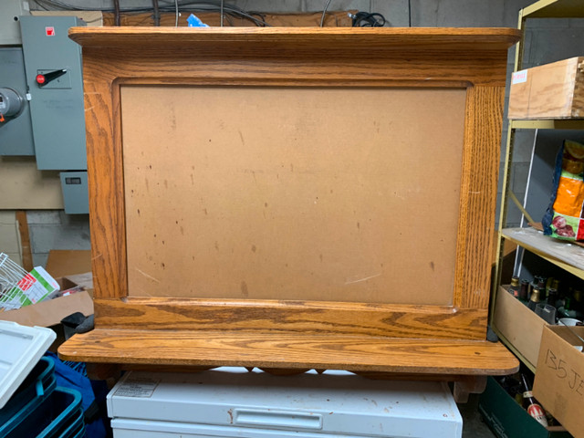 CRAFTER'S DELIGHT-WOOD MANTLE FRAME FOR PHOTOS/MIRROR in Hobbies & Crafts in City of Toronto