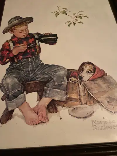 Doctor has the cure Norman Rockwell, View more