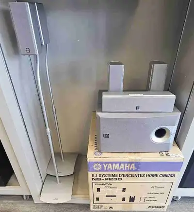 Yamaha Home Cinema 5.1CH Speaker Package , View more