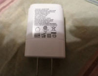 LG TRAVEL ADAPTER MODEL: MCS-V01WR