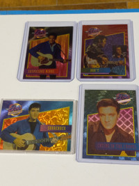 Elvis Presley Trading Cards Inserts HTF Foil,Duffex,Gold,Silver