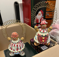 Christmas Figurine Card Holders