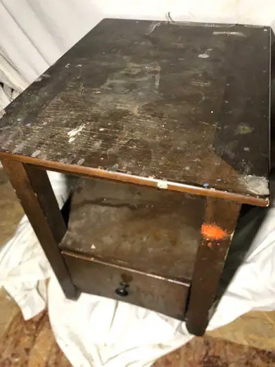 Wood Side Table, View more