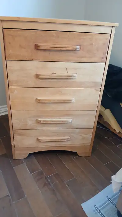 Wood 5 Drawer Dresser, View more
