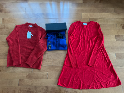 Italian made clothes & Marciano hat, View more