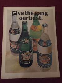 1966 Canada Dry Original Ad