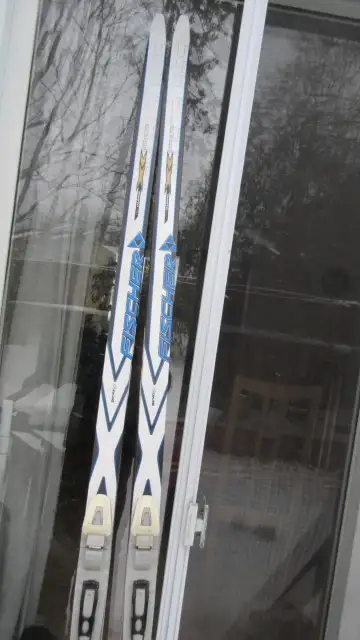 Fischer all around classic wax cross country skis equipped with, View more