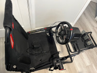 T248 Wheel/Pedal Combo on Next Racing GT Lite Cockpit