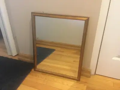 Wood Framed Mirror, View more
