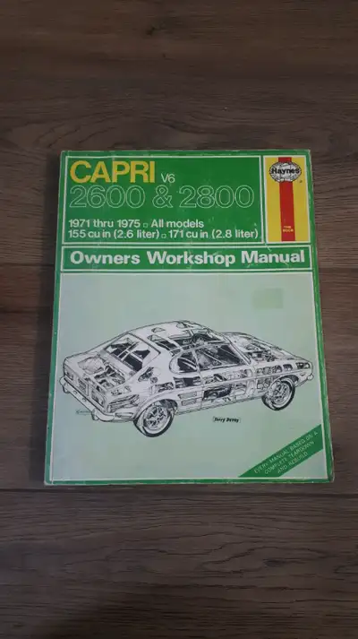 Haynes Capri 2600 and 2800 Owner's Workshop Manual , View more