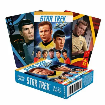star trek playing cards, still in original pkg. $15., View more
